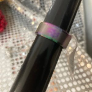 Stainless steel rainbow ring size 6.5